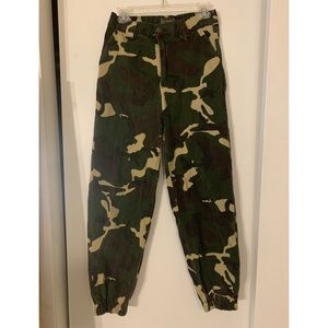 Camo Women Cargo Pants